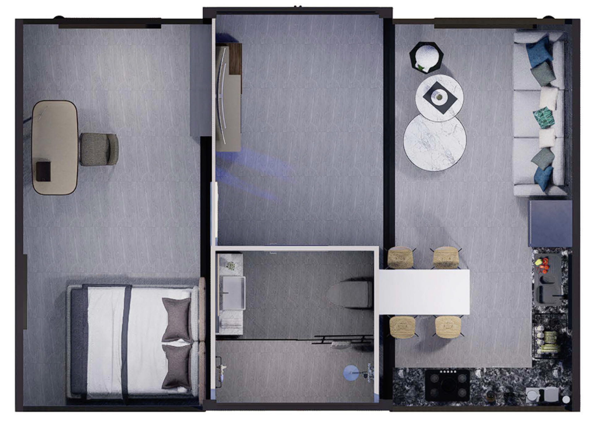 Solo Plus Floor Plan 3D