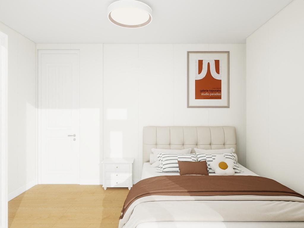 Second Bedroom with Art